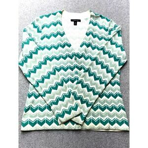 Lands End Sweater‎ Womens Extra Small Cardigan Button Soft Casual Workwear Vtg